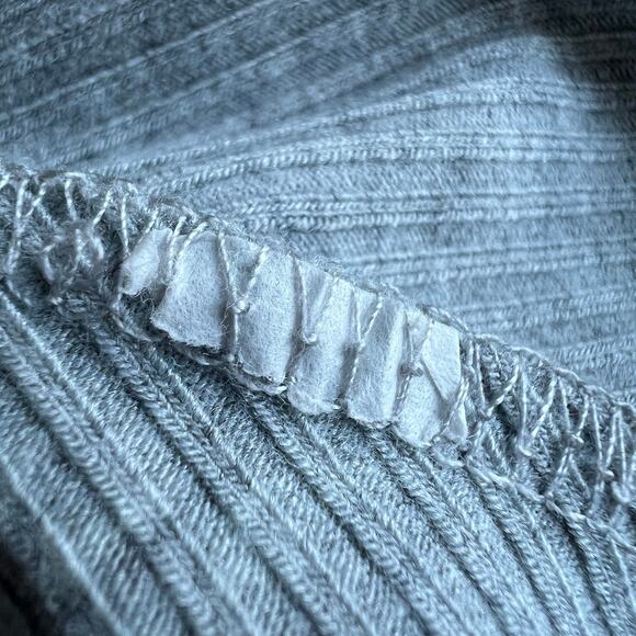 Publik Dress Small Gray Fit And Flare Casual Decorative Button Front - Picture 10 of 11